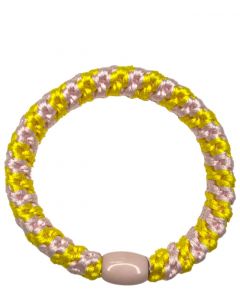 JA•NI Hair Accessories - Hair elastics, The Yellow & Baby Pink