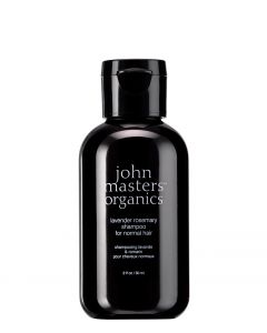 John Masters Organics Lavender & Rosemary Shampoo - rejsestørrelse, 60 ml. 